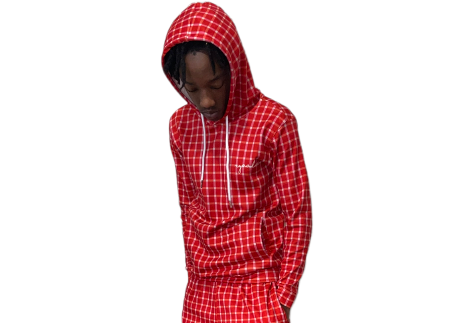 Casual hoodie red 2025