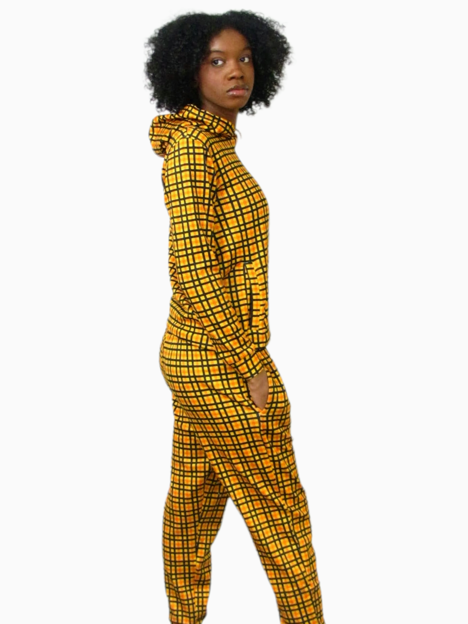 Women s Casual Yellow Stripe Sweatpants Bright Comfortable Lounge Nyaalee Apparel