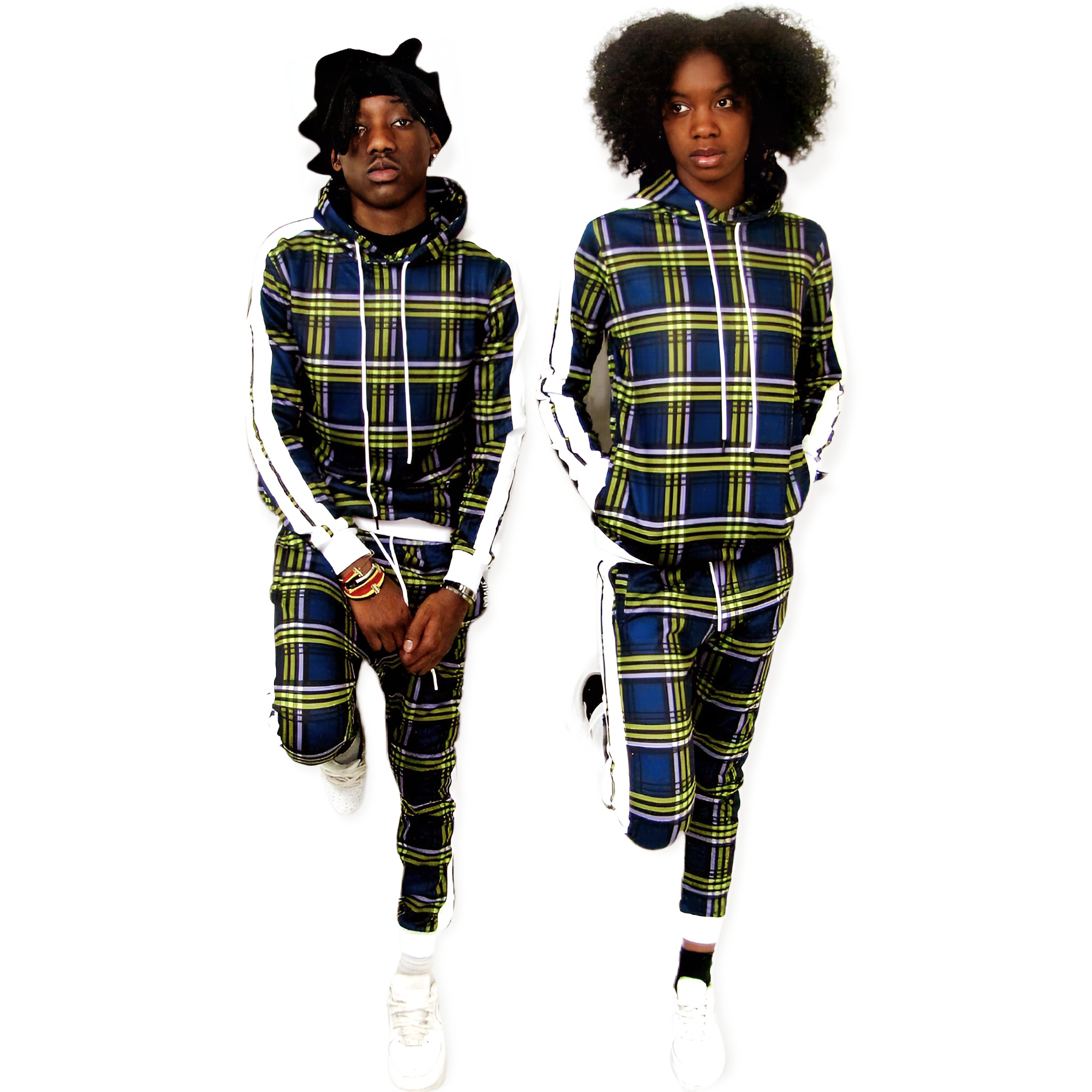 One online stripe tracksuit